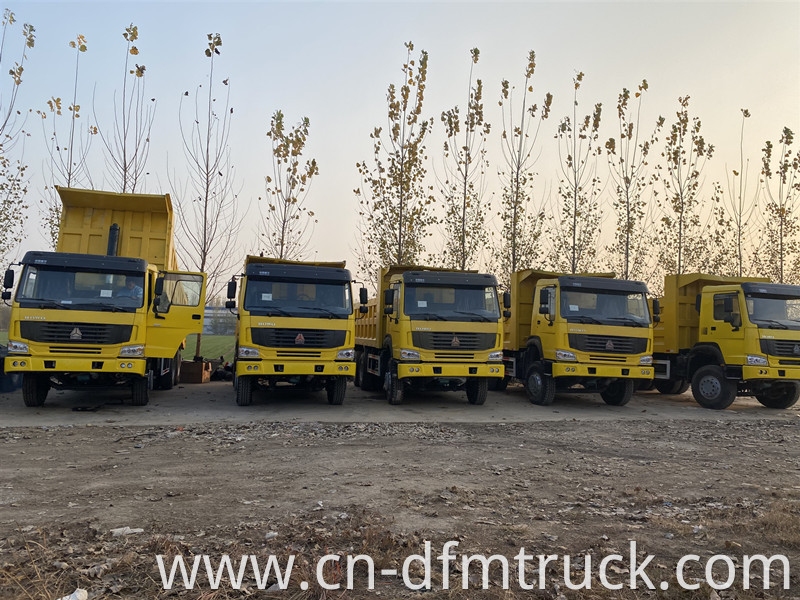 6X4 refurbished dump trucks (3)_